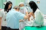 Fitting plaster casts - Click for larger image