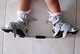The Ponseti foot abduction brace from MD Orthopaedics - Click for larger image