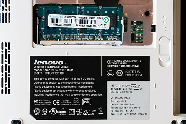 Lenovo Ideapad S10 Netbook