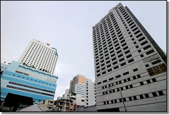 The Regency, Centara and Lee Gardens Plaza hotels