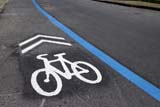 Bicycle lane, Hat Yai - Click for larger image Bicycle lane, Hat Yai - Click for larger image