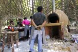 Pizza oven at Chestnut Hill Eco Resort, Hat Yai - Click for larger image