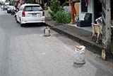 Claimed parking space - Click for larger image