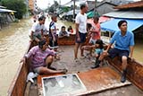 On board the rescue truck - Click for larger image