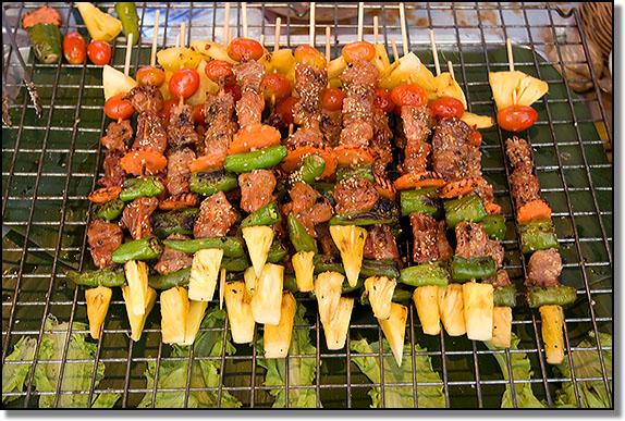 Thai-style kebabs