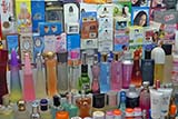Toiletries and perfumes for sale in Hat&nbsp;Yai - Click for larger image