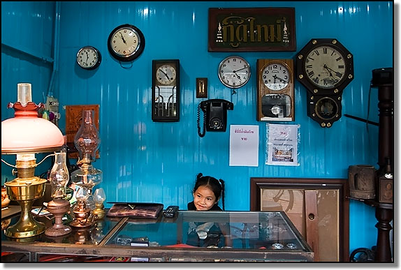Vintage goods at Greenway market, Hat&nbsp;Yai