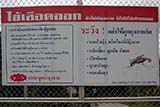Mosquito warning, Hat Yai - Click for larger image Mosquito warning, Hat Yai - Click for larger image