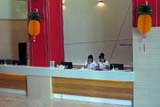 Paper pineapples at the Aloha Hotel, Hat Yai - Click for larger image