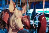 Pig head for sale at Hat Yai Nai temple market - Click for larger image