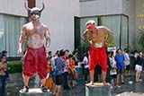 Songkran, Hat Yai - Click for larger image Songkran 2005, Hat Yai - Click for larger image