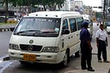 Songkhla to Hat&nbsp;Yai minivan - Click for larger image