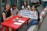 Street telephone service, Hat&nbsp;Yai - Click for larger image