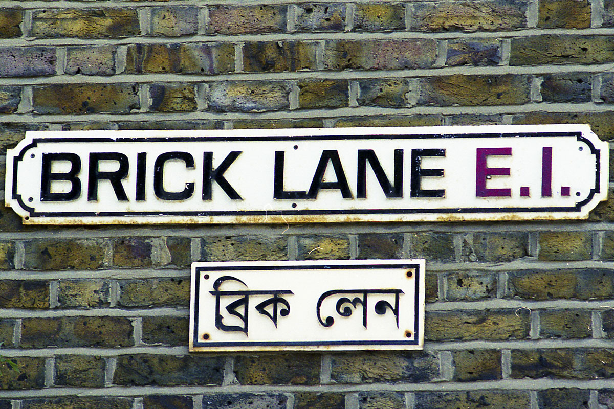 Brick Lane in East London