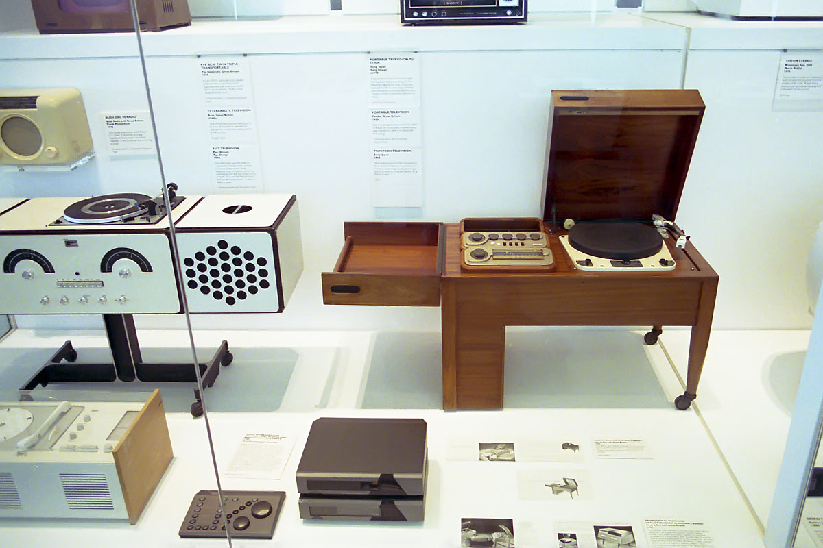 Design Museum London - I used the same Quad valve amp when I lived in the UK