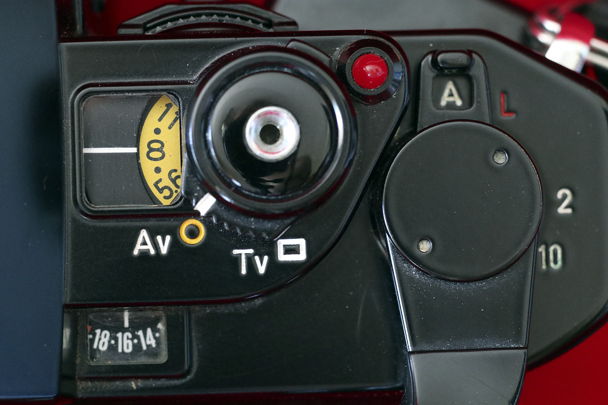 Canon A1 AV mode