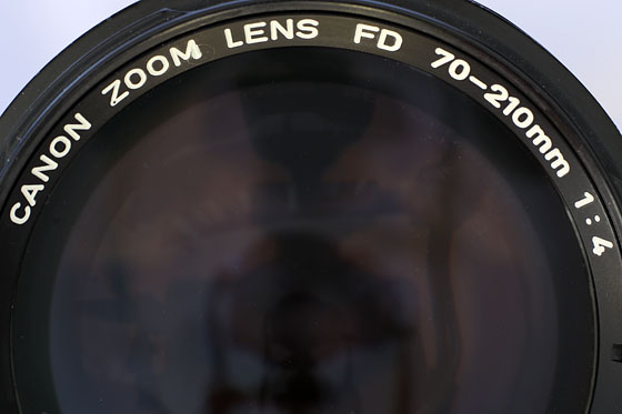 Canon FD 70-210mm f/4 lens