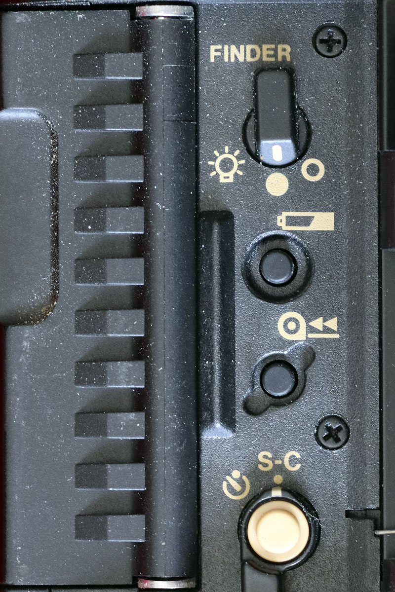 Canon T90 palm wing controls