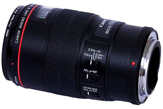 Canon 100mm f/2.8L IS macro lens