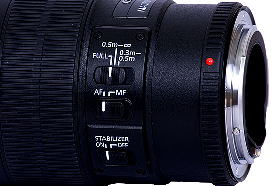 Canon 100mm f/2.8L IS macro lens