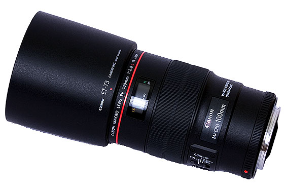 Canon 100mm f/2.8L IS macro lens