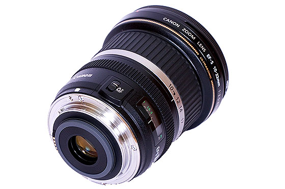 Canon 10-22mm f/3.5-f/4.5 lens
