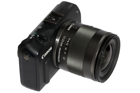 Canon EF-M 11-22mm f/4-5.6 IS STM lens