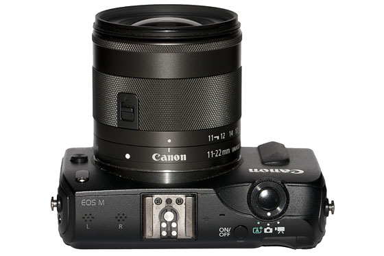 My three Canon EF-M lenses