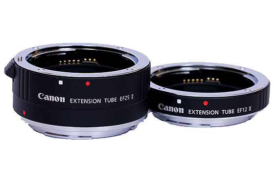 Canon EF 12mm and 25mm Extension Tubes