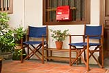 A place to rest in the Chinatown district of Singapore - Click for larger image