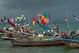 Fishing boats in Kao Seng, Songkhla - Click for larger image
