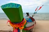 Longtail boat, Khanom beach, Nakhon Sri Thammarat, Thailand - Click for larger image