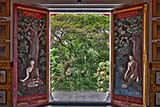 Temple doors after HDR processing - Click for larger image