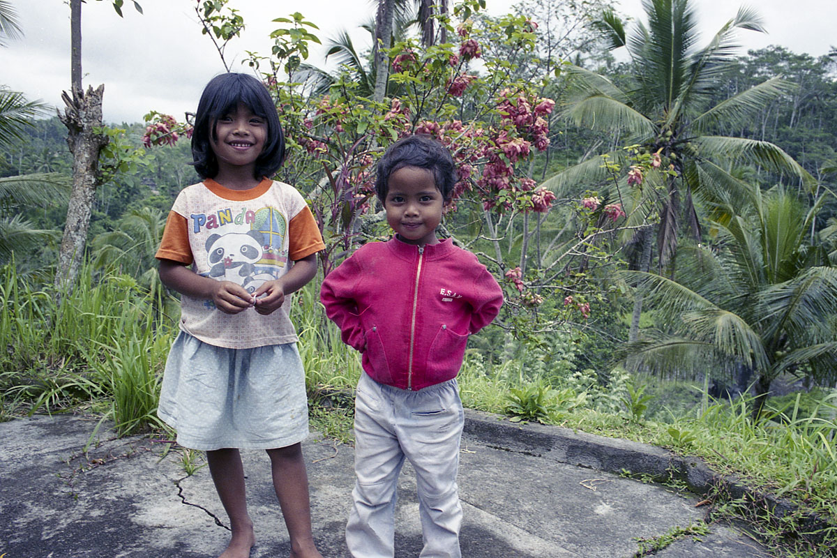 Balinese children