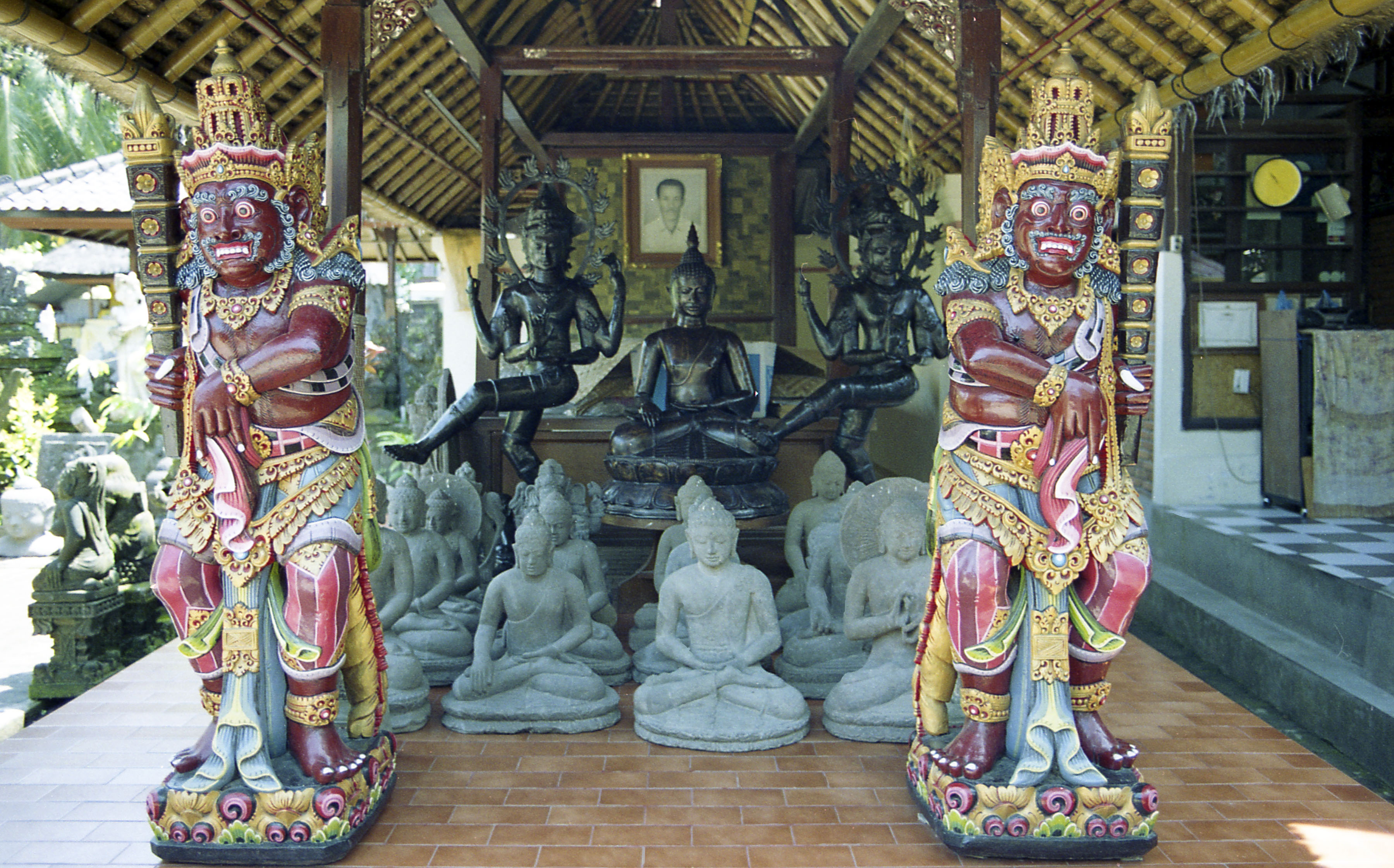 The symbology is very similar to Buddhist Thailand