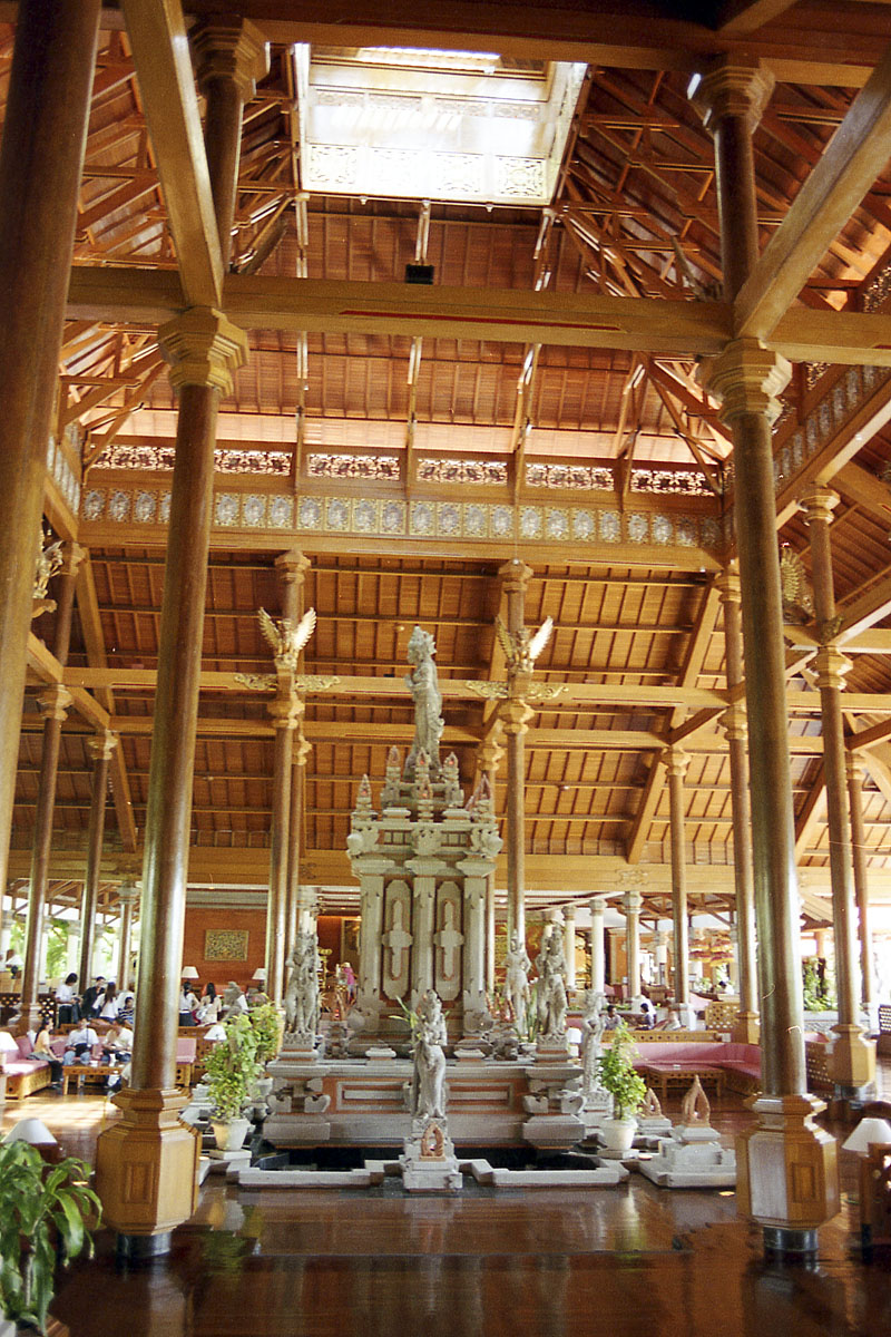 Lobby at the Hilton Bali Resort