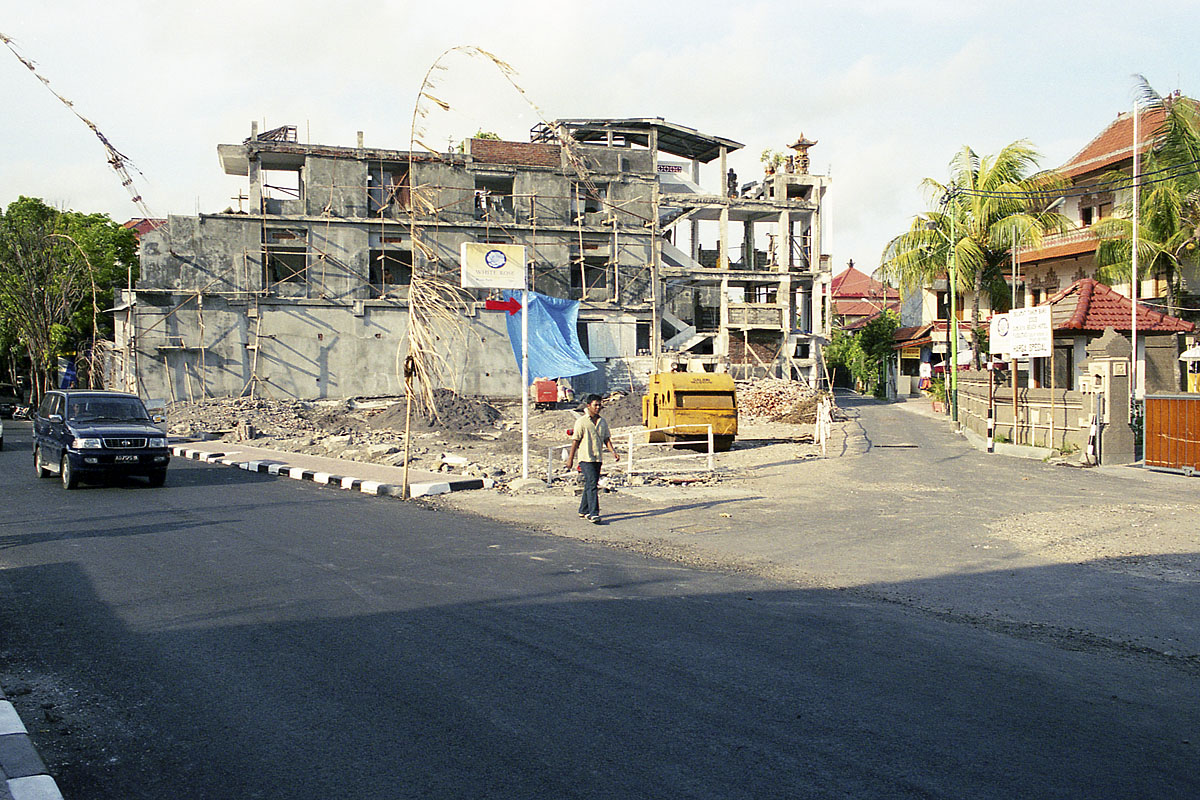 Site of the October 2002 Bali bombing