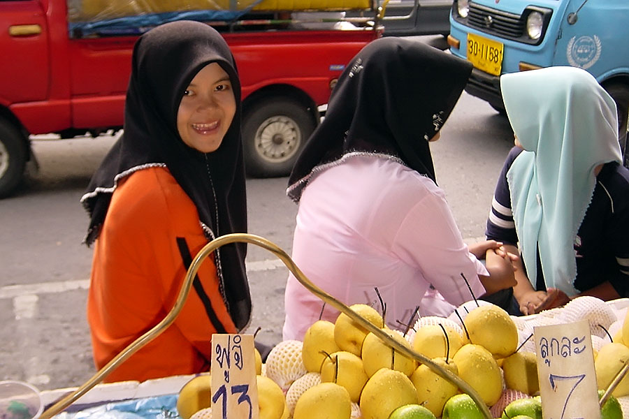 Young Muslim girl in Songkhla province