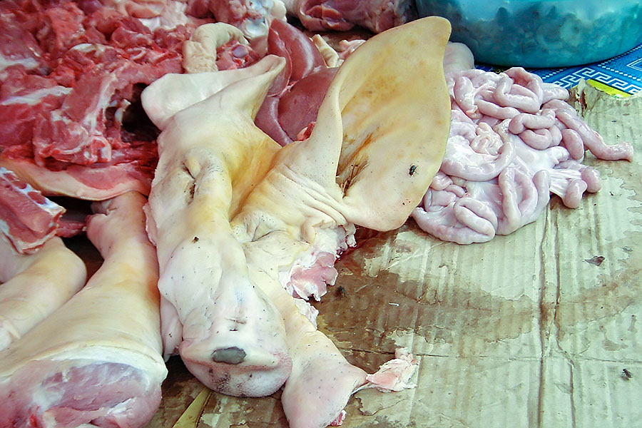 No part of the pig is wasted and flies come at no extra charge