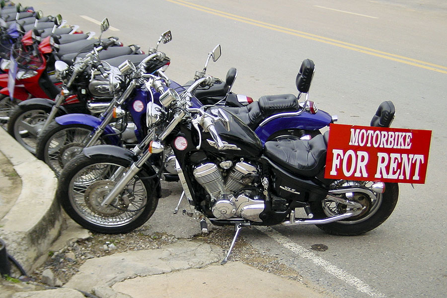 Motorbike for rent, Krabi