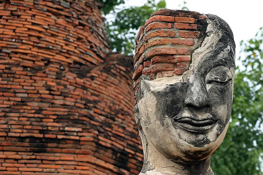 Eventually, the elements will probably complete what the Burmese attempted to do in 1767