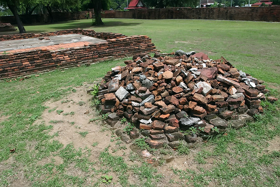 Preserving what remains of the temples of Ayuthaya is a massive task for the Thais
