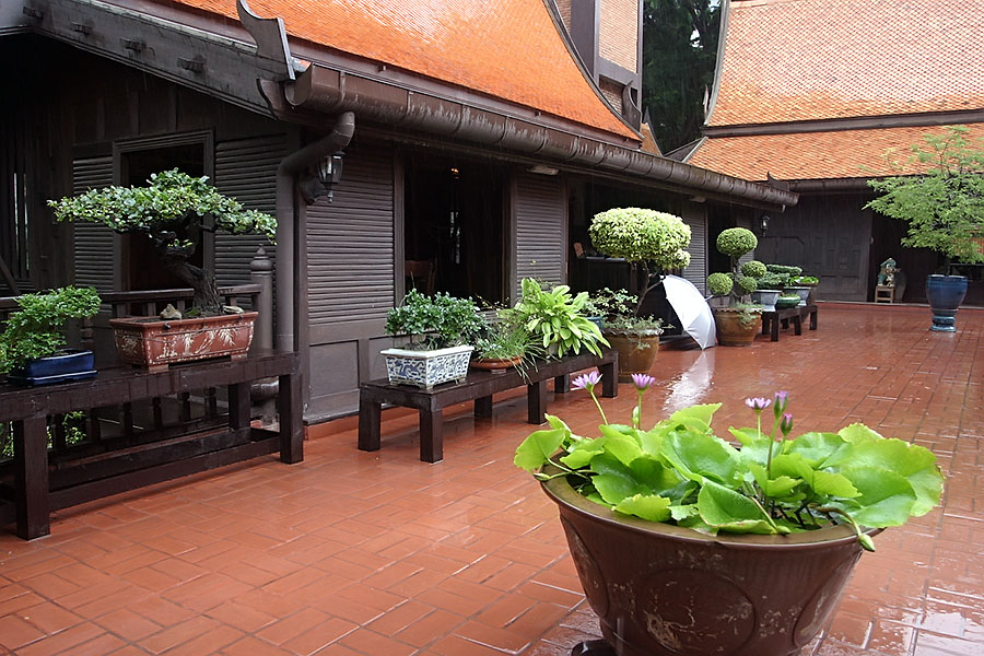 The MR Kukrit house is a little oasis of calm in a crazy city