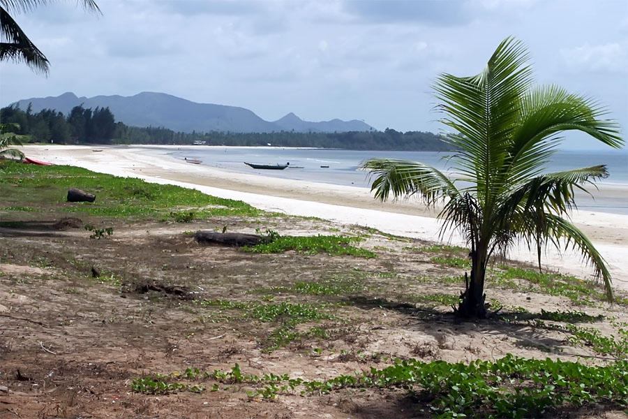 Chumphon has miles of coastline and deserted beaches with hardly a foreign tourist in sight