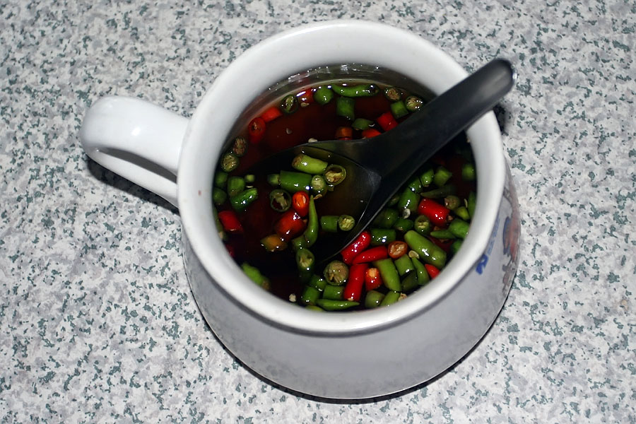 Fish sauce is used instead of granulated salt in Thailand to add saltiness to food