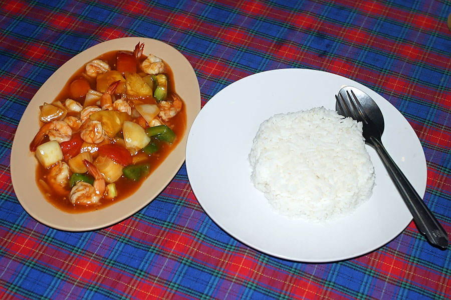 Thai style sweet-and-sour dishes are very different to the Chinese versions