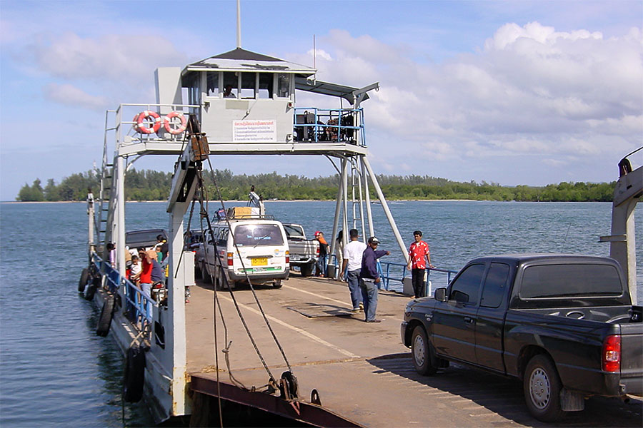 Koh Lanta car ferry