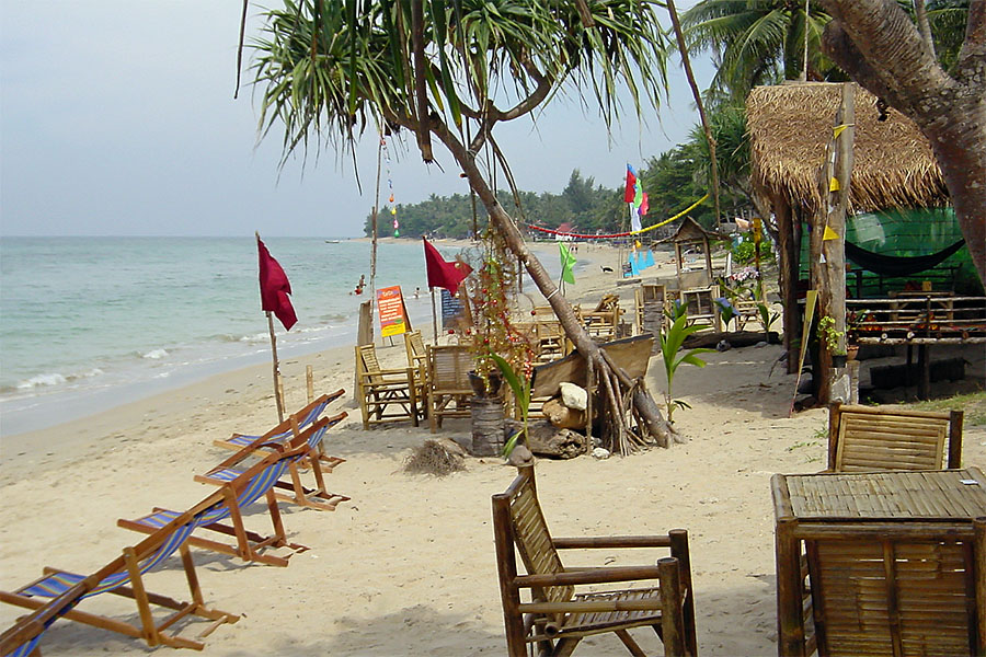A Koh Lanta beach