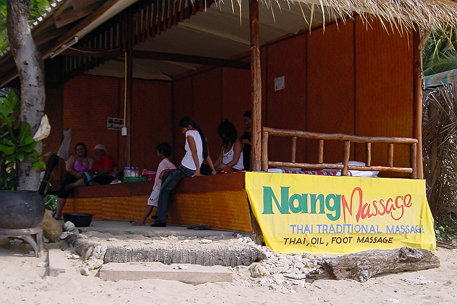 As always, rates for massage are well over the odds in tourist areas
