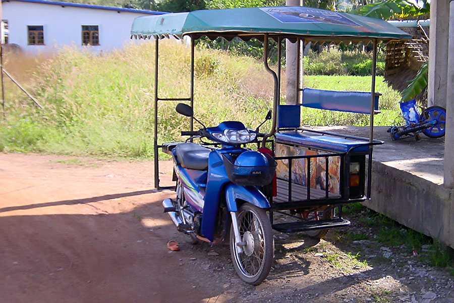 A lack of public transport provides another income opportunity for the locals